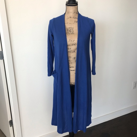 LuLaRoe Sweaters - LuLaRoe Sarah Solid Royal Blue Size XSmall